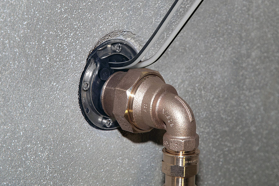 HAUFF Uni-Ringraumdichtung HSD 100-RWD f. Kabel D= 3x6-18mm + 1 Rohr 25, 32, 40 mm für Regenwassernutzanlagen