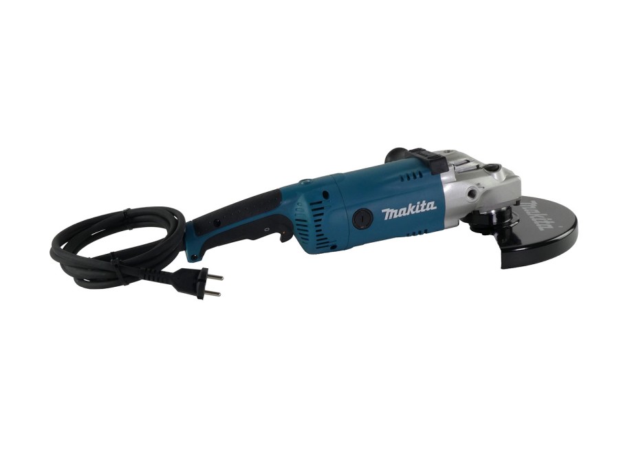 Makita Winkelschleifer 230mm, 2.200W im Koffer mit 2 Diamant-Scheiben GA9020RFK3