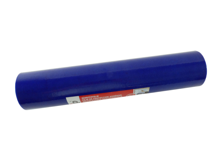 KIP 3813 Schutzfolie / Glasschutzfolie selbstklebend blau-transparent
