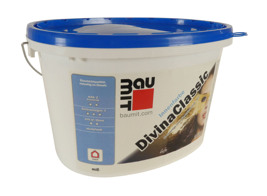 Baumit DivinaClassic Innenfarbe weiß 14 Liter