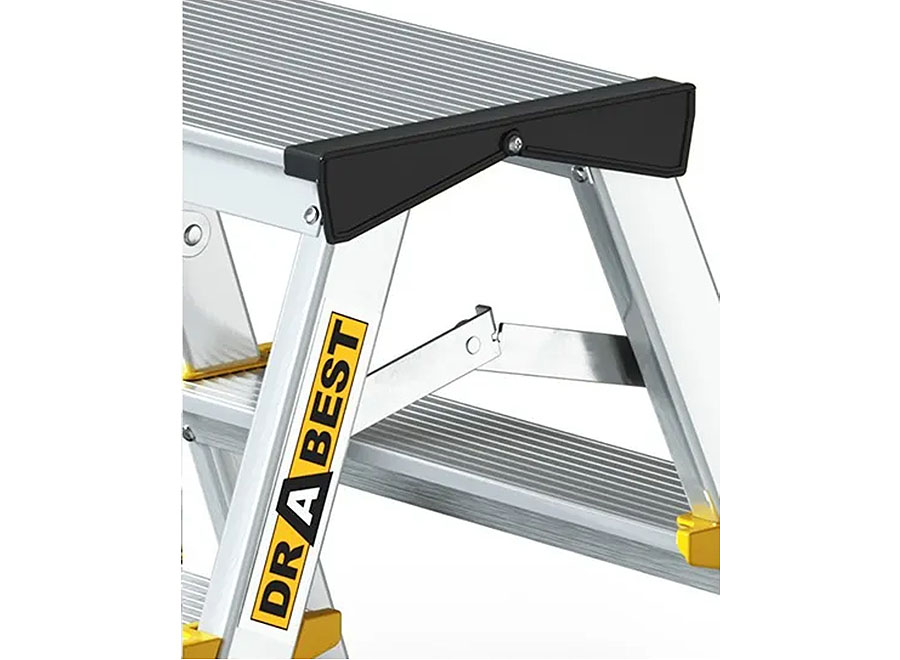 PRO-Aluminium-Klappleiter doppelseitig 150kg