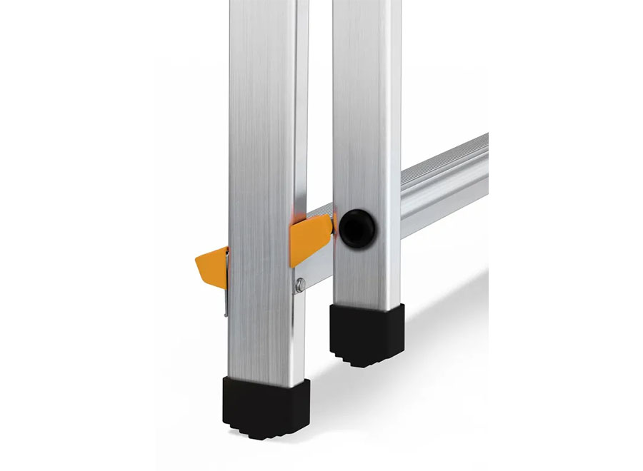 PRO Alu-Trittleiter klappbar mit Arbeitsschale 150kg