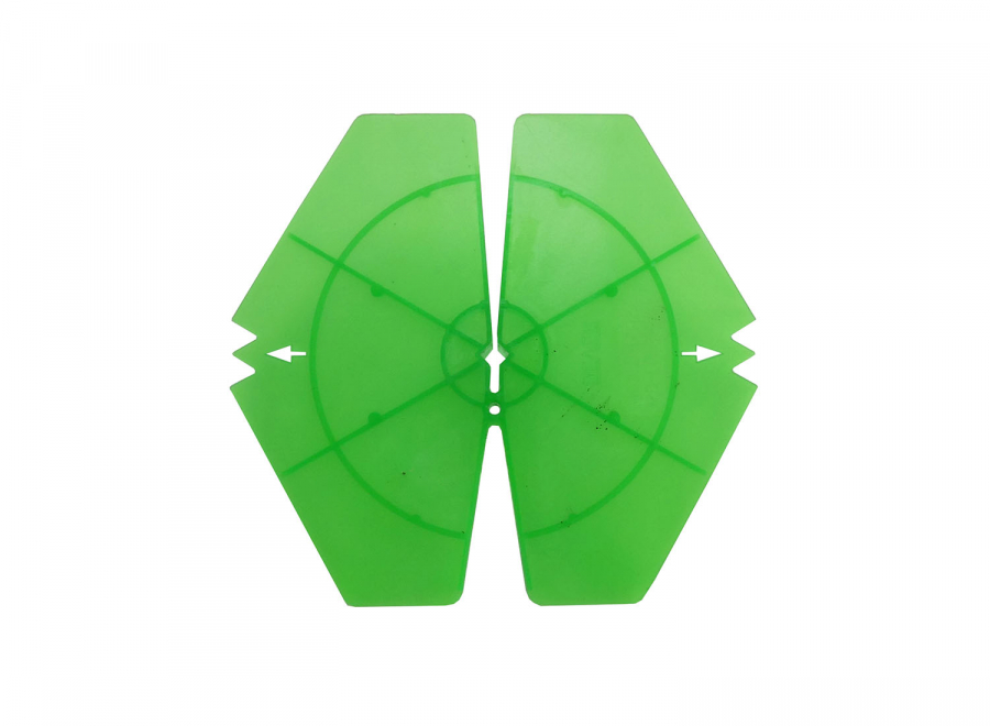 BEVER Iso Clip Maxi Dämmstoff-Klemmscheibe grün für Multi Plus Luftschichtanker - 250 Stück