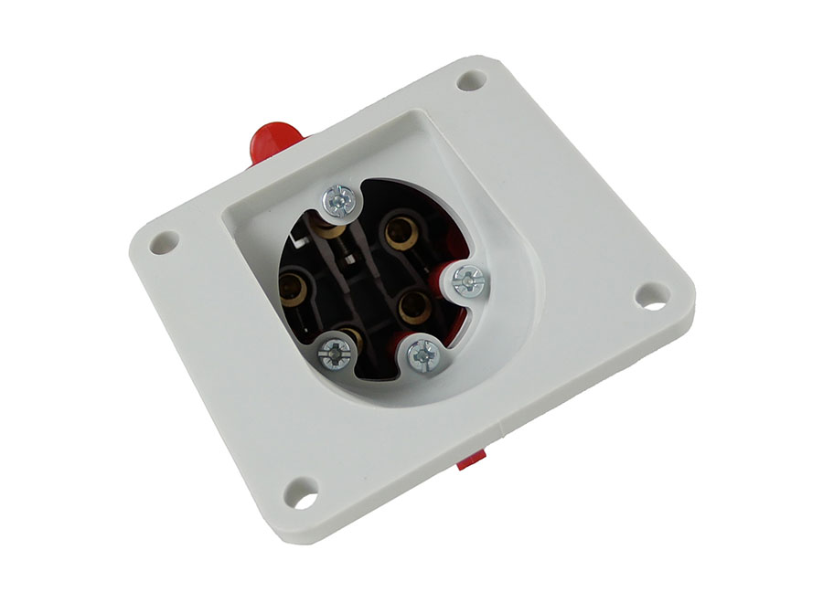 Anbaugerätestecker (444) 32A 5p 6h 400V IP44