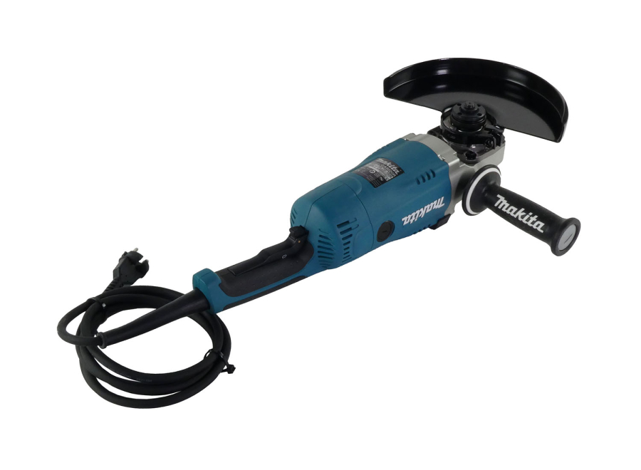 Makita Winkelschleifer 230mm, 2.200W im Koffer mit 2 Diamant-Scheiben GA9020RFK3