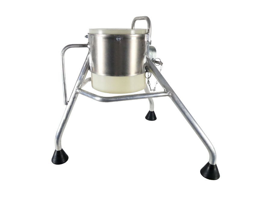 Auslaufbock Alu mit Adapterplatte NW50