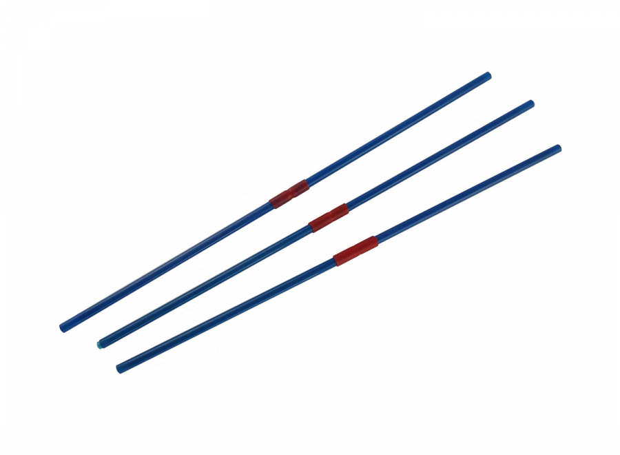Estrich-Fugendübel 4 mm Stahlkappe 0,3 mm ummantelt blau (VPE 250 St.)