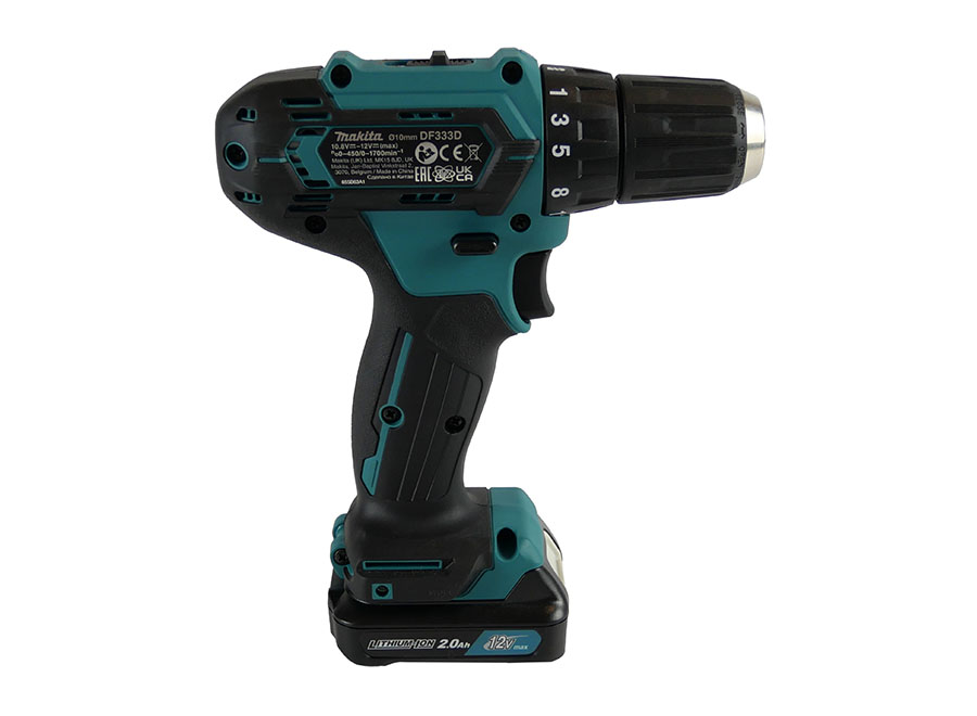 MAKITA Akku-Bohrschrauber DF333DSAE inklusive 2 Akkus, Ladegerät und Koffer