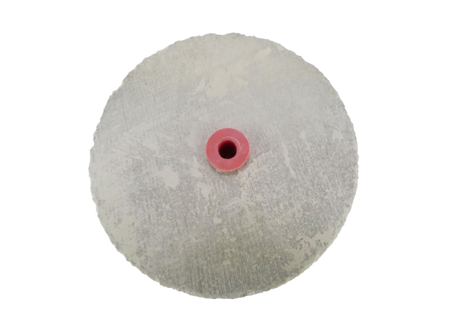 Schalungsanschlag rund aus Faserbeton mit Nageleinsatz Außendurchmesser 60 mm, H 40 mm (50 Stück)