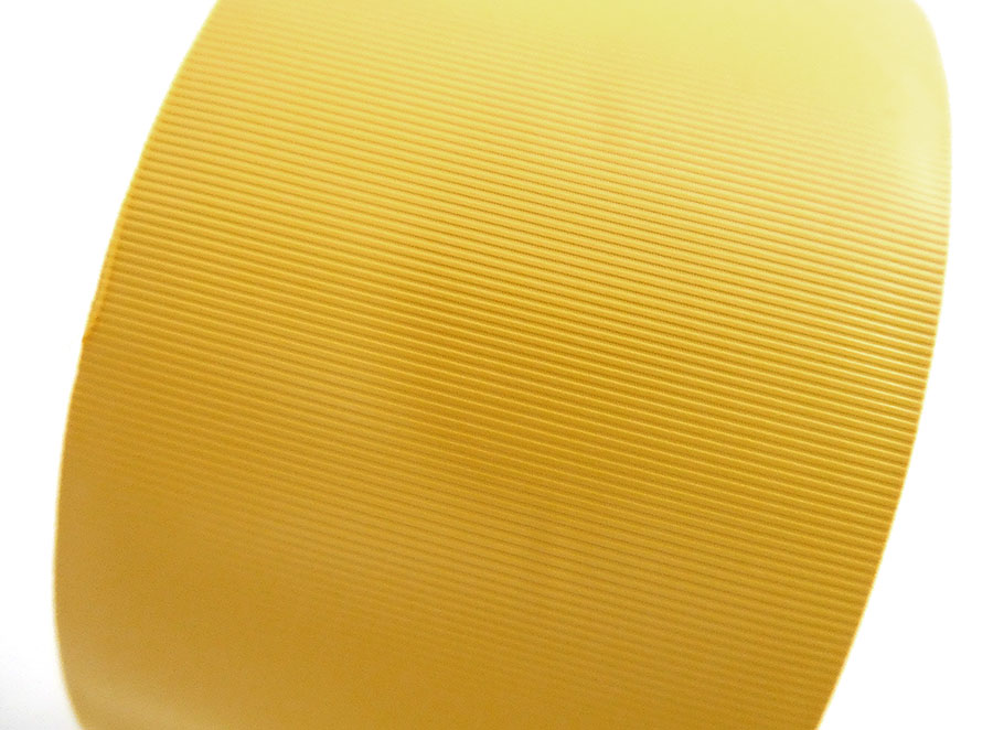 PVC-Schutzband gelb 50 mm x 33 m quergerillt