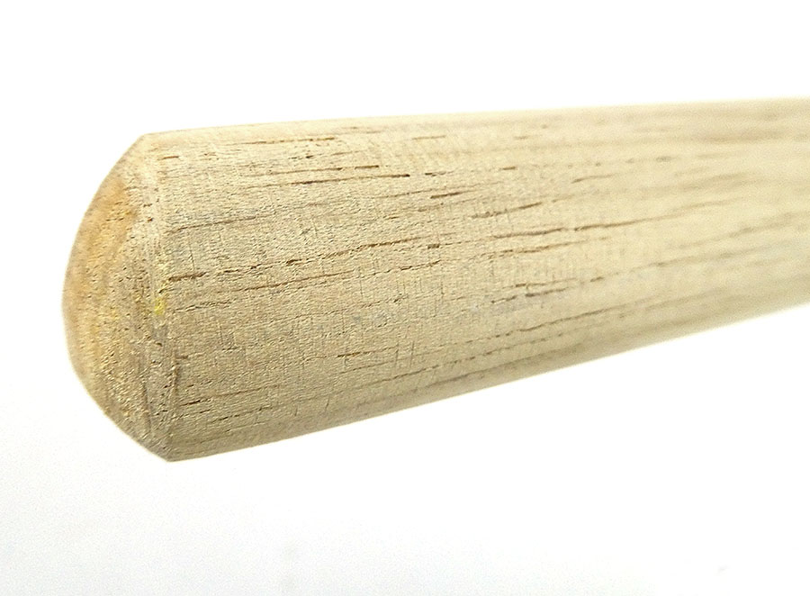 Stiel für Egalisette / Egaline 1,3 m aus Holz mit Innengewinde