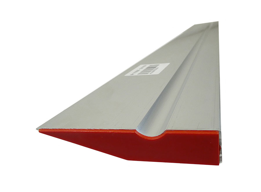Trapezkartätsche Länge 1800 mm m Daumenrille/Abschlusskappe aus Aluminium 