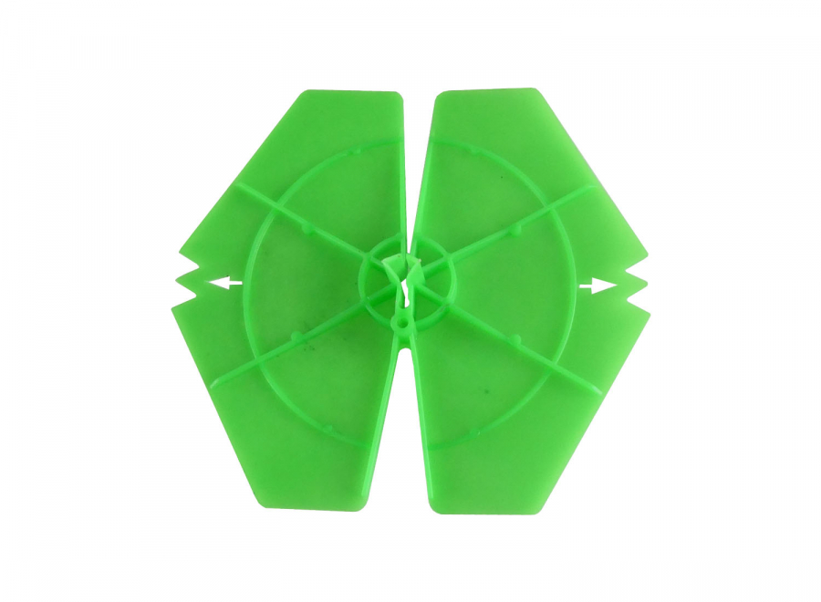 BEVER Iso Clip Maxi Dämmstoff-Klemmscheibe grün für Multi Plus Luftschichtanker - 250 Stück