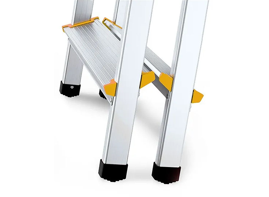 PRO-Aluminium-Klappleiter doppelseitig 150kg