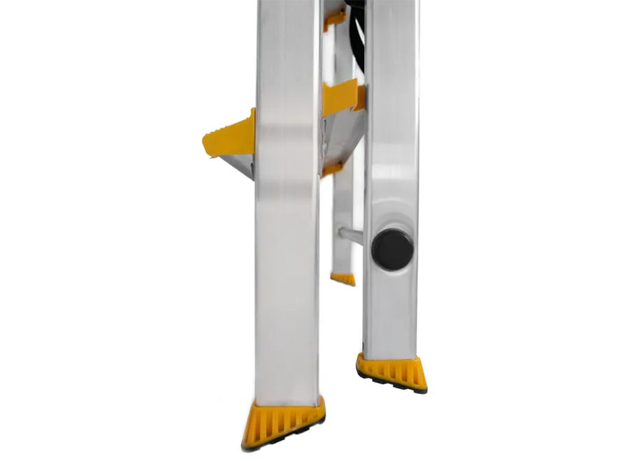 Einseitige Trittleiter / Aluminiumleiter mit breiten Stufen