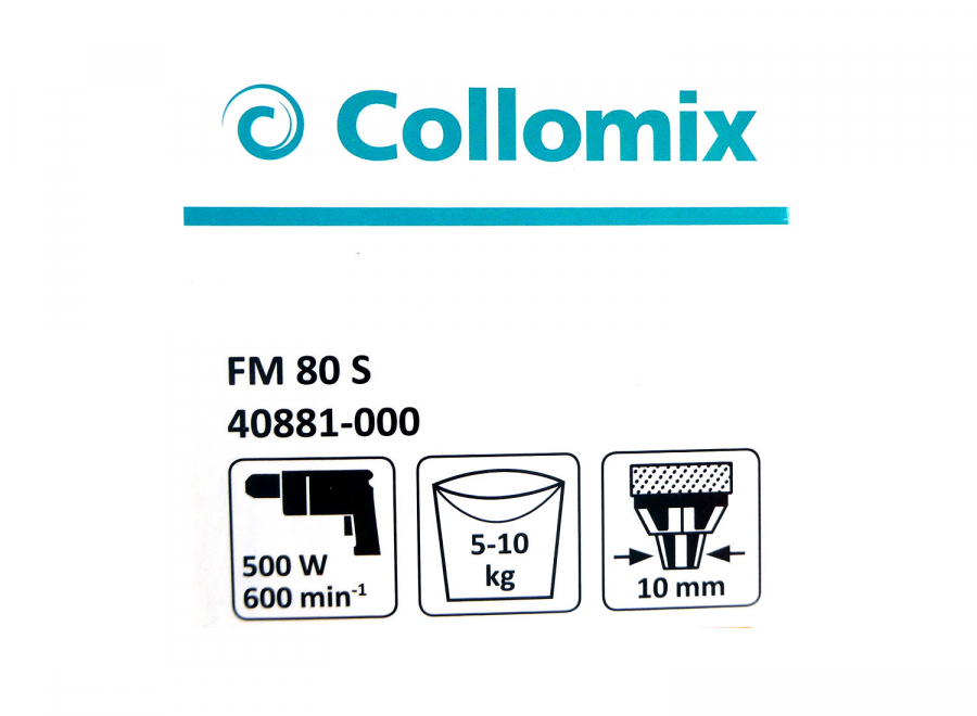 COLLOMIX Rührer FM 80 mm Sechskant