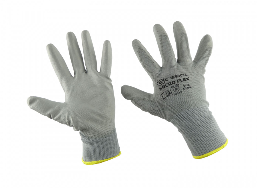 FRIESS Micro Flex Handschuh grau Gr. 10