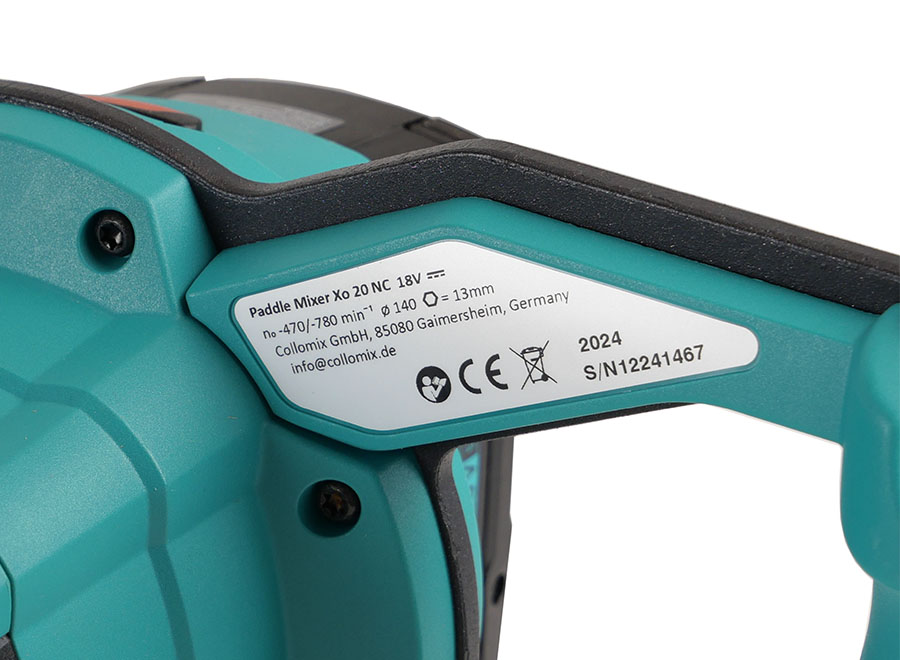 Akku-Handrührwerk Xo20NC mit WK 140 HF OHNE Akku